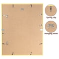 thumbnail image 4 of KAIWIN 12x16 Picture Frames Set of 2, Display Certificate Pictures 8.5x11 with Mat, Poster frames for Wall, Gold, 4 of 6