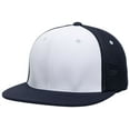thumbnail image 2 of Pacific Headwear Premium M2 Performance Trucker Flexfit Cap Es341 White/Navy/Navy S/M, 2 of 2
