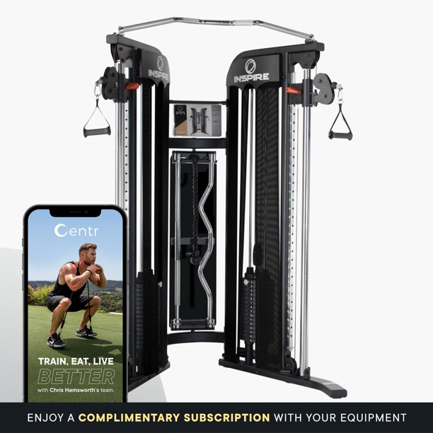 Inspire Fitness FT1 HeavyDuty Functional Trainer Workout Machine Home