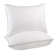 thumbnail image 2 of NWOKYZGH Soft Polyester Hypoallergenic Soft/Medium Bed Pillows for Side, Stomach or Back Sleepers (2 Pack), 2 of 7