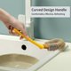 thumbnail image 3 of Dish Brush With Handle, Fruits And Vegetable Brush, Kitchen Dish Scrub Brush With Coconut Bristle, 3 of 4