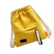 thumbnail image 5 of Guardurnaity Bolsa con cordón Suministros de viaje Artesanía Exquisitos accesorios para exteriores resistente Saco de lona Mochilas escolares Amarillo 2piezas, 5 of 6
