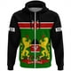 thumbnail image 2 of Sudadera con capucha y cremallera con estampado 3D de la bandera de Kenia para hombre, ropa con emblema nacional de Kenia, chándal diario, ropa de calle para niños, camisetas para niños, 2 of 5