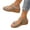 Beige, variant on YOUYEDIAN Orthopedic Sandals for Women Summer Walking Open Toe Arch Support Shoes Casual Comfortable Non Slip Slip on Slippers