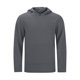 thumbnail image 4 of Sudadera con capucha de manga larga para niños, de invierno, de color liso, para deportes de ocio, con bolsillos, para niñas, de poliéster, 4 of 8