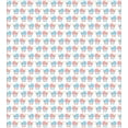 thumbnail image 2 of Ambesonne Cartoon Duvet Cover Sets, Strollers and a Inside, 2-King, Sky Blue Blush White, 2 of 5