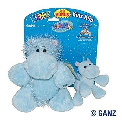 Webkinz Plush Hippo & Kinz Klip Combo - Walmart.com