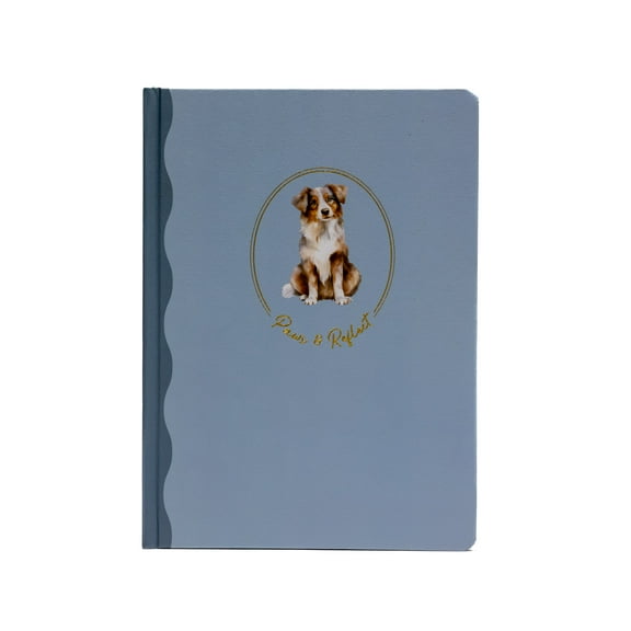 Ecokind Dog Casebound Journal with Ribbon Bookmark, 8.25" x 6", 100 Sheets
