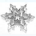 thumbnail image 1 of 5pcs Snowflake Stainless Steel Cookie Cutters Cake Baking Mould Cooking Tools, 1 of 2
