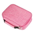 thumbnail image 3 of Large Capacity Colored Pencil Case Organizer, Multi-Layer Stationery Box with Slots for Art Supplies, High Volume Storage Pouch for Home and Office A#042 Light Purple, 3 of 5