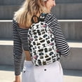 thumbnail image 5 of Easygdp Cool Camera for Durable Canvas Laptop Backpack - Adjustable Shoulder Strap, Large Capacity, Fits 15-17in Laptops, for School, Work, Travel-Medium, 5 of 5