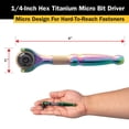 thumbnail image 4 of Controlador Micro Bit Titan 11327, unidad de 1/4 pulgadas y 90 dientes, 4 of 7