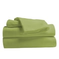 thumbnail image 1 of Comfy Bamboo World 9900 Series 100gsm Embroidered Bedsheets Sheet Set, King Size, Sage, 1 of 5