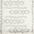 thumbnail image 1 of Ahgly Company Machine Washable Indoor Square Contemporary Grey Gray Area Rugs, 10' Square, 1 of 7