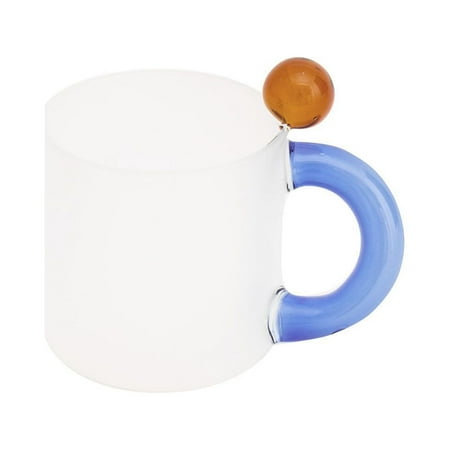 

Xmarks Clear Glass Coffee Mugs Glass Mugs with Handles Perfect for Latte Mocha Cappuccino Tea and Juice