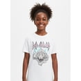 thumbnail image 3 of Def Leppard 1987 Retro Cover, Girls Apparel Graphic Crew Neck Short Sleeves T-Shirt, Sizes 4-18, 3 of 6