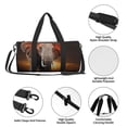 thumbnail image 5 of JUNZAN Gym Bag for Men & Women - Duffle Bag for Travel,Sports,Fitness & WorkoutElephant Sunset in Kenya, 5 of 7