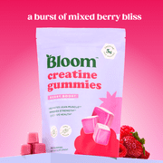 Bloom Berry Boost Creatine Gummies, 36 Gummies, 12 Servings