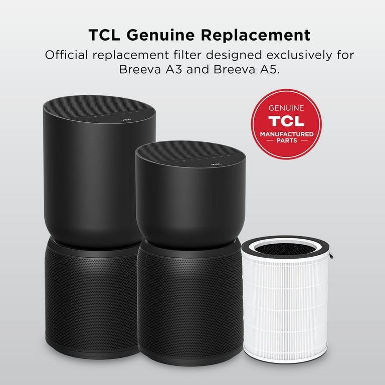 TCL 3-Stage True HEPA (H13) Removes 99.97% of Dust and Odors TCL 3-Stage True HEPA (H13) Removes 99.97% of Dust and Odors