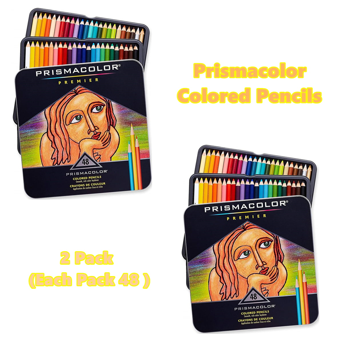 48 prismacolors brand new 2 sets