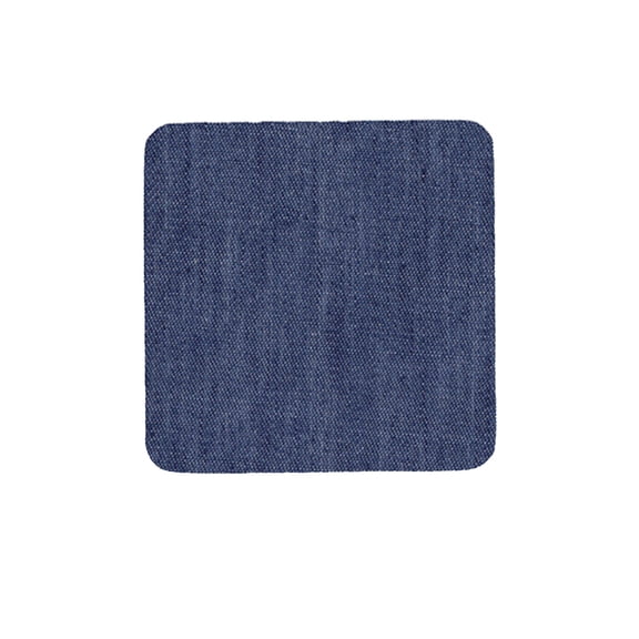 Egooesam Denim Iron On Jean Patches 5 Pcs, Cotton Denim Patches for Jeans Kit, Heavy Duty Repair Patches with Adhesive Glue, Shades Fabric Patches for Inside & Outside Jean Repair