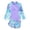 G-Blue, variant on Rhuody Girl Swimsuit 9-10 Years Long Sleeve Two Piece Swimwear Rash Guard Youth Surfing Diving Classic Bathing Suit Mint Green