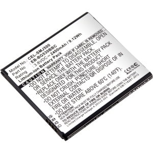Dantona Cellular Battery - Dantona Replacement FRS/GMRS Battery 3.8 Volt Lithium Ion Replacement Cell Phone Battery for Samsung EB BG530 BBE