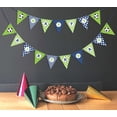 thumbnail image 2 of Inkdotpot Birthday Party DecorationsHappy Birthday Party GarlandBaby Boy SoccerPennant Banner Flag, 2 of 7