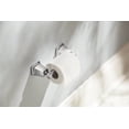 thumbnail image 2 of Creative Specialties Moen Boardwalk Chrome Toilet Paper Holder — Concealed-Screw Wall-Mount, Coordinated Bath Collection, 2 of 2
