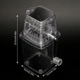 thumbnail image 4 of Utilisez la machine de broyeur de glace à la main pour une utilisation à domicile avec des lames en acier inoxydable manuel de la manivelle à main non-berceau de glace BPA, 4 of 6