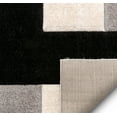 thumbnail image 5 of Well Woven Ella Multi Geometric Boxes 3D Textured Shag Runner Rug 3'11" x 5'3", 5 of 8