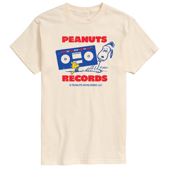 Peanuts - Woodstock Boombox - Men's Short Sleeve Graphic T-Shirt