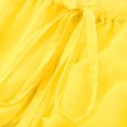 thumbnail image 4 of Femmes Mesh Pure Bikini Cover up Ensemble Transparent Manches Longues Crop Tops Jupes Plage Robe Maxi, 4 of 6