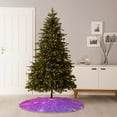 thumbnail image 6 of Haiem Pink Purple Glitter Pattern Christmas Tree Skirt Merry Christmas Party Christmas Tree Decoration,New Year Decorations-30", 6 of 6