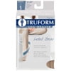 thumbnail image 3 of Truform Women's Socks, Cushion Foot, Active Casual Style: 15-20 mmHg, Tan, X-Large, 3 of 5