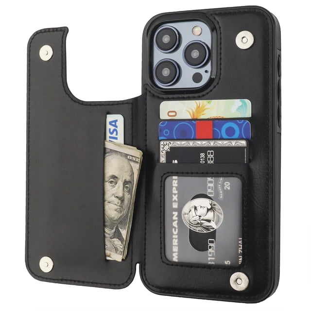 Funda tipo cartera Onetop compatible con iPhone 15 Pro Max de 6.7 pulgadas