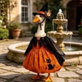 thumbnail image 6 of OugPiStiyk Porch Goose Outfits,Goose Clothes for 23 Inch High Cement Plastic Lawn Goose Statue Clothing, Pumpkin Witch Suit for Lawn Goose Statue Clothes, Suitable for Party Yard Outdoor, 6 of 8