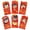 B, variant on UDIYO 6Pcs Red Envelop Handmade Durable Paper Chinese Style Red Envelop for Festival