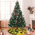 thumbnail image 7 of Yiaed Sunflowers In Vintage Print Christmas Tree Skirt , Tree SkirtsTree Mat for Christmas Winter Holiday Indoor Decorations-36", 7 of 7