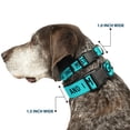thumbnail image 2 of Buckle-Down Pet Collar, Dog Collar Plastic Buckle, The Mountains Are Calling And I Must Go Mountains Outline, 20 to 31 Inches 1.5 Inch Wide, 2 of 8