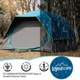 thumbnail image 4 of LOYEAHCAMP 4-Person Dome Tent with Carry Bag Polyester, 4 of 7