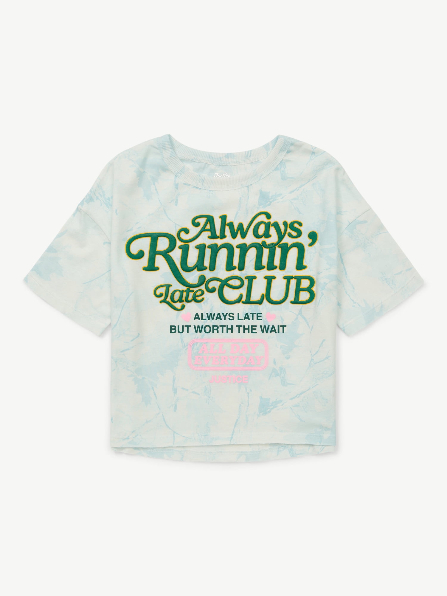 Justice Girls EDF Short Sleeve Tee, Sizes XS - XLP