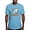 Baby Blue, variant on - No Shoes No Clothes No Problem Men's Classic T Shirt - Fitted T-Shirt, Vintage Fit Soft Cotton Tee
