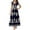 Navy, variant on felwors Womens 2025 Summer Casual V Neck Boho Maxi Dress Flowy Aline Bell Sleeve Tiered Floral Dresses Navy, L