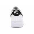 thumbnail image 4 of Nike Men's Air Force 1 Low '07 White Black Pebbled Leather Basketball Shoes, from StockX, 4 of 5