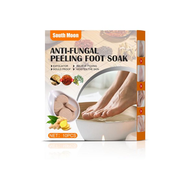 Famure Foot Bath Tablets Ginger Foot Soak Effervescent Tablets Anti