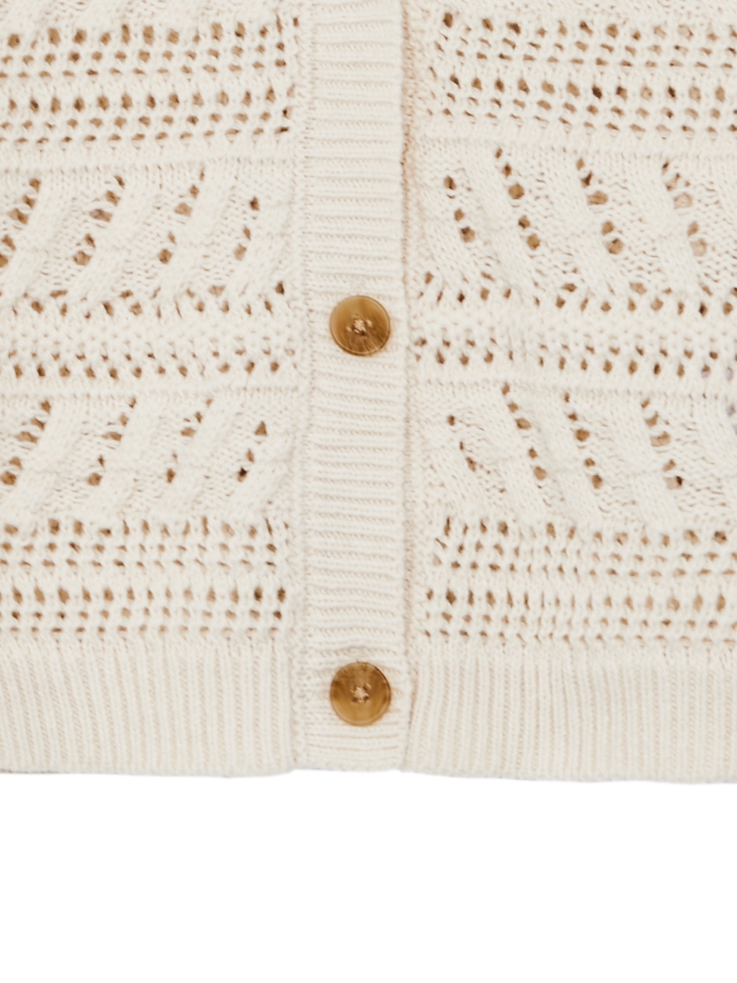 Wonder Nation Toddler Girl Layering Sweater, Sizes 12M-5T