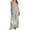 Gray, variant on Lenpel Women's Plus Size Jumpsuits Soft Casual V Neck Spaghetti Strap Ribbed Knit Loose Overalls Wide Leg Rompers