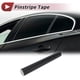 thumbnail image 3 of Cinta de rayas Unique Bargains 50x100cm Rayas de coche mate Calcomanías de rayas para coche, motocicleta y barco, pegatinas DIY negro mate 1 Pc, 3 of 7