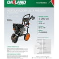 thumbnail image 5 of Hidrolavadora De Alta Presion Industrial A Gasolina Oakland Oakland OAKHL-3200, 5 of 5